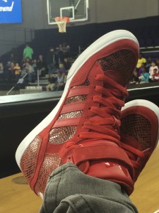 Adidas snakeskins to announce this Harlem Globetrotters game