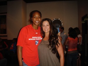 My sister Tamika Catchings